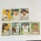 7 1952 Topps Baseball Cards