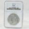 1887 Morgan Silver Dollar NGC Graded MS 64