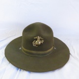 Korean War Era Marine Drill Instructor Hat