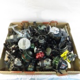 Collection of fishing reels
