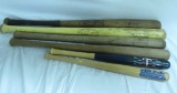 Vintage baseball bats and souvenir bats