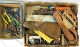 Hand tools, screwdrivers, flashlight, wrenches