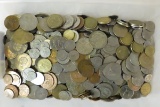 Collection of vintage Mexican coins