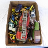 Vintage and modern diecast cars