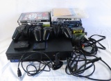 PS2 console, games, remotes