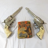 Pair of Gene Autry cap guns