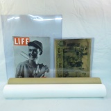 Houle print, Life magazine & Babe Ruth litho