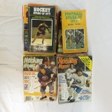 Vintage Hockey Digest, other magazines & books