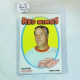1971-72 Gordie Howe Hockey Card