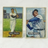 1951 Bowman Baseball Cards- Burgess & Thomson