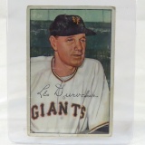 1952 Bowman Baseball Card #146 Leo Durocher