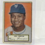 1952 Topps Baseball Card #3 Henry Thompson