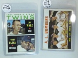 1964 AL Bombers & Twins rookies baseball cards