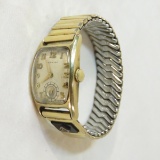 Vintage Hamilton men's wrist watch with diamond