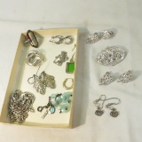Sterling jewelry- some scrap 70gtw