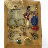 Vintage and antique jewelry - fur clips, bracelets