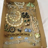 Vintage jewelry- some signed - Ciner, Bogoff