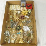 Vintage brooches- some Christmas- JJ, Gerry's