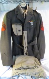 Vietnam 1961 dated Marine uniform with insignia