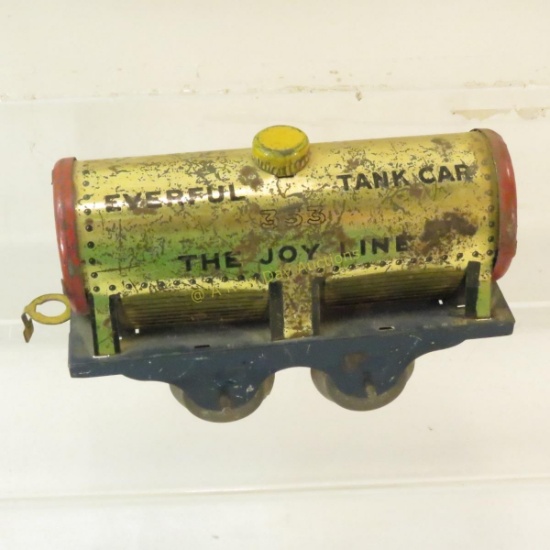 Pre-War Girard Joy Line O Gauge tin Everful Tank