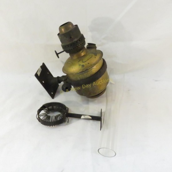 Rock Island Lines wall mount lantern with chimney