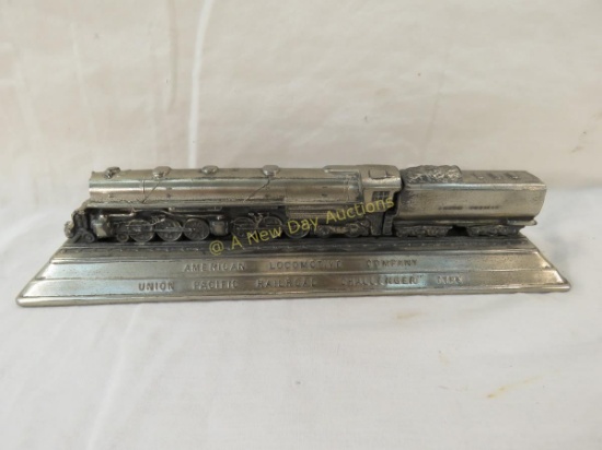 UP RR "Challenger" type metal paperweight