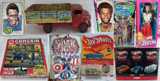 Diecast, Action Figures, Sports Cards & More!