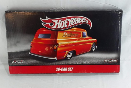 Hot Wheels Delivery 20 car Real Rider set