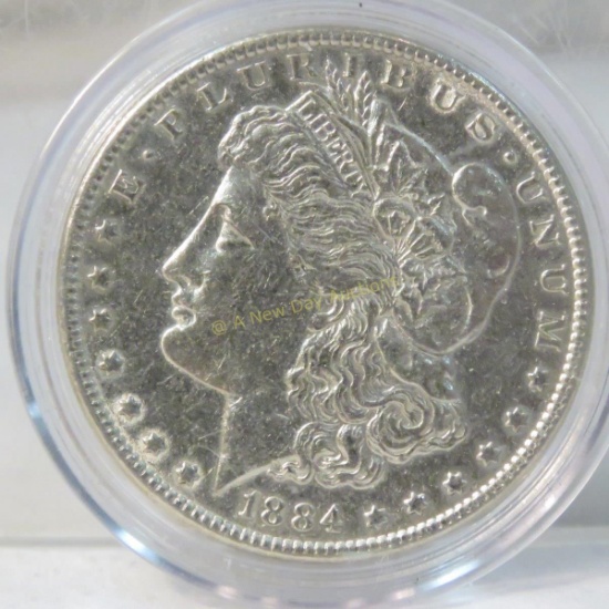 1884 Morgan Silver Dollar