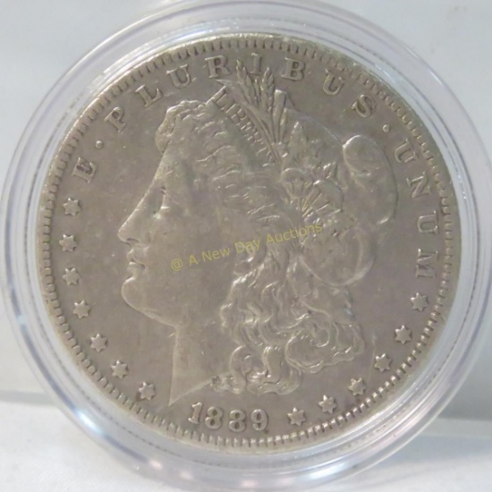 1889 O Morgan Silver Dollar