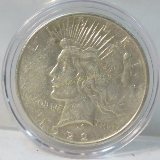 1922 Peace Silver Dollar