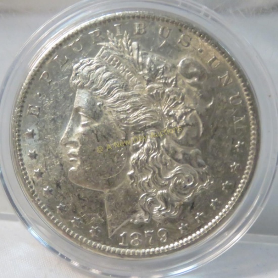 1879 O Morgan Silver Dollar