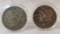 1881 S & 1881 O Morgan Silver Dollars