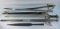 3 India Reproduction Swords and Native Spear tip