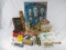 Pens, advertising, 13- 23kt gold stamps & more