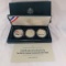 1994 US Veterans 3 Coins Silver Proof Set