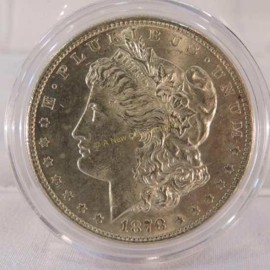 1878 S Morgan Silver Dollar BU