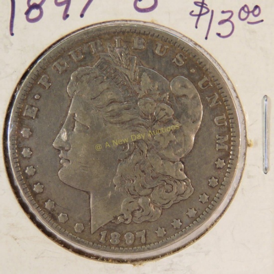 1897 O Morgan Silver Dollar