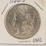 1884 O Morgan Silver Dollar BU