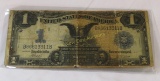 1899 $1 Black Eagle Silver Certificate Large note