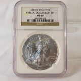 2014 W American Silver Eagle NGC MS69