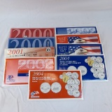 2000-2004 US Mint Sets $29.10 Face