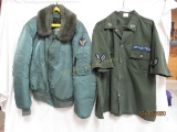Cold War Air Force Work Shirt & Flight Jacket