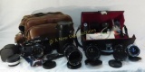 Minolta SRT102 with assorted lenses