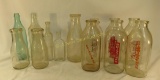 Creamery and Milk bottles- some from Duluth