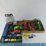 Tractors, diecast cars and other toys