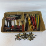Fountain pens, Calligraphy pens, nibs, some 14K