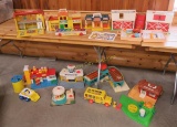 Collection of Fisher Price and other toys