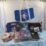 Texas Rangers programs, bags & collectibles