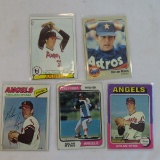 5 Nolan Ryan Baseball Cards